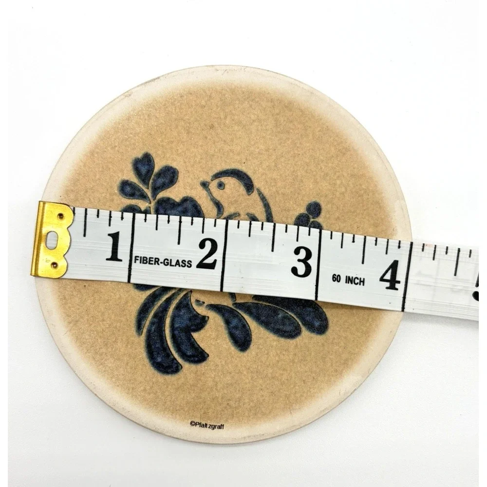 PFALTZGRAFF FOLK ART SET OF FOUR COASTERS 4